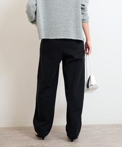 JOURNAL STANDARD relume(ジャーナルスタンダード レリューム)の「《WEB限定追加》コクーンスウェットパンツ(スウェットパンツ・レディース・ブラック/アイボリー/グレー・FREE)」の12枚目の写真