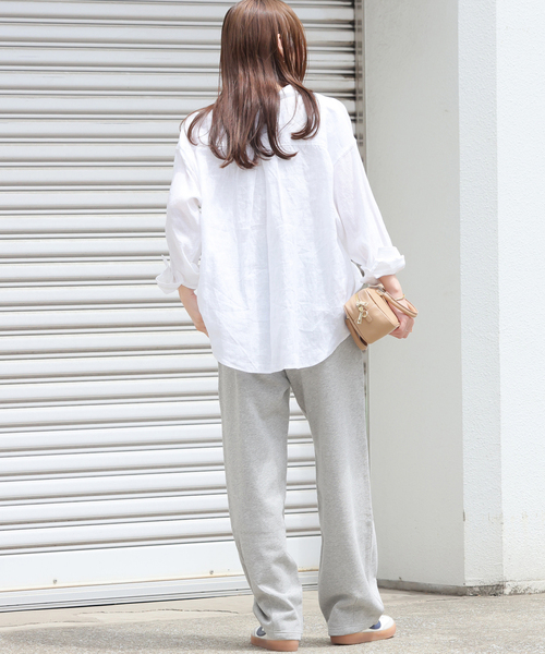 JOURNAL STANDARD relume(ジャーナルスタンダード レリューム)の「《WEB限定追加》コクーンスウェットパンツ(スウェットパンツ・レディース・ブラック/アイボリー/グレー・FREE)」の18枚目の写真