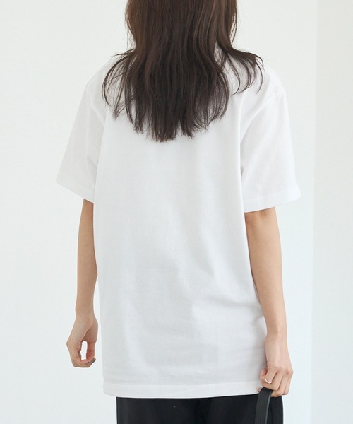 WORN FREE(ウォーンフリー)の「WORN FREE / ウォーンフリー| JOHN LENON GRAPEFRUIT TEE(Tシャツ/カットソー・レディース・イエロー/ホワイト・L/M/XL)」の8枚目の写真