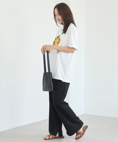 WORN FREE(ウォーンフリー)の「WORN FREE / ウォーンフリー| JOHN LENON GRAPEFRUIT TEE(Tシャツ/カットソー・レディース・イエロー/ホワイト・L/M/XL)」の12枚目の写真