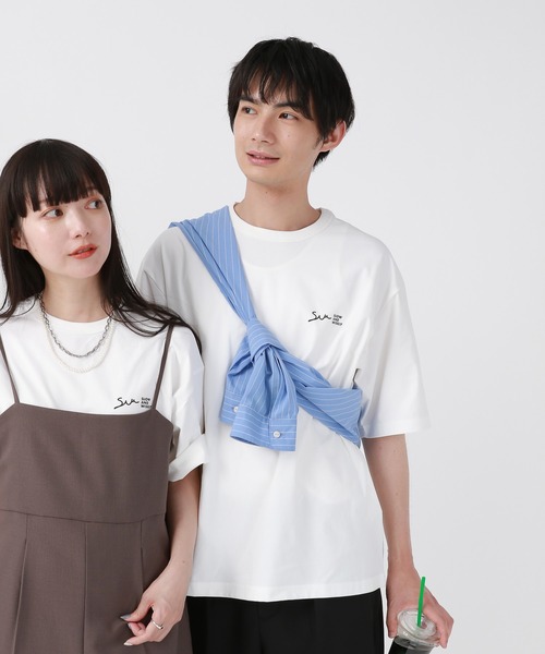 セール】サラサラ快適DRYTシャツ/プリント/半袖/288117（Tシャツ