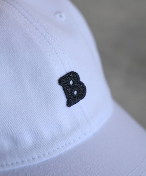 Bonjour Sagan（ボンジュールサガン）の「アルファベットBワッペンキャップ（キャップ・レディース・ネイビー/ベージュ/チャコールグレー/オフホワイト・FREE）」の9枚目の写真