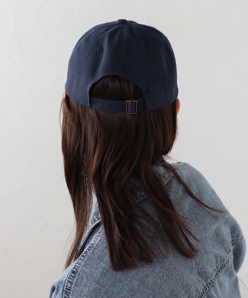 Bonjour Sagan（ボンジュールサガン）の「アルファベットBワッペンキャップ（キャップ・レディース・ネイビー/ベージュ/チャコールグレー/オフホワイト・FREE）」の12枚目の写真