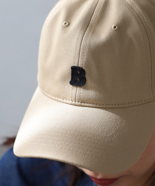 Bonjour Sagan（ボンジュールサガン）の「アルファベットBワッペンキャップ（キャップ・レディース・ネイビー/ベージュ/チャコールグレー/オフホワイト・FREE）」の17枚目の写真