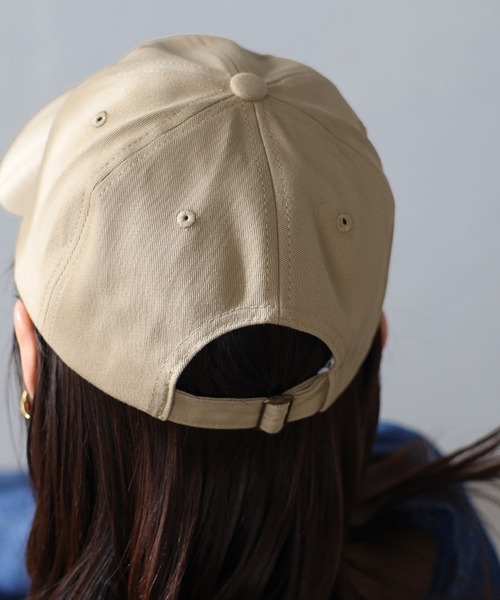 Bonjour Sagan（ボンジュールサガン）の「アルファベットBワッペンキャップ（キャップ・レディース・ネイビー/ベージュ/チャコールグレー/オフホワイト・FREE）」の20枚目の写真