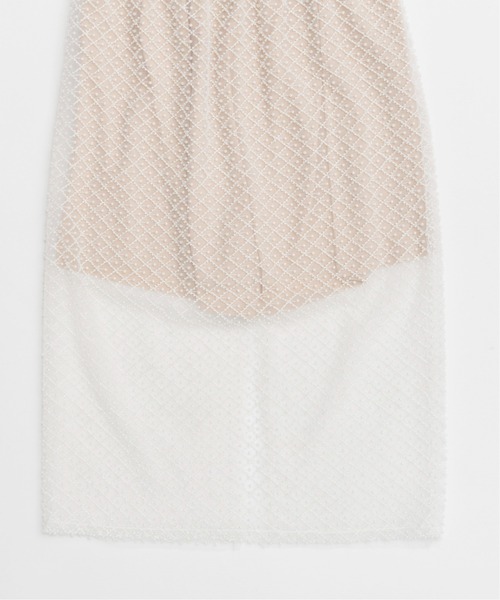MAISON SPECIAL(メゾンスペシャル)の「Pearl Beaded Skirt/パールビーズスカート【MAISON SPECIAL/メゾンスペシャル】(スカート・レディース・マルチ・38/36)」の9枚目の写真