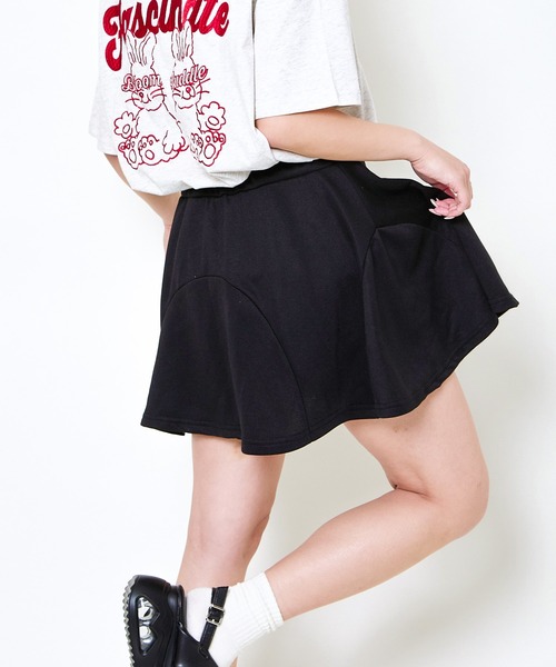 新品タグ付き【Gajess ミニスカート】ブラック　size38 Odette Skirt | Gajess