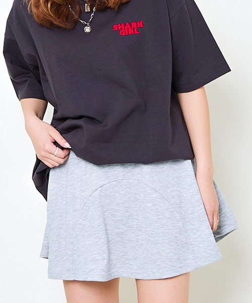 GORGE(ゴージ)の「《インパン付き×安心フィット》レディース スウェット ミニスカート 体型カバー 春夏秋(スカート・レディース・ブラック/グレー・F)」の5枚目の写真
