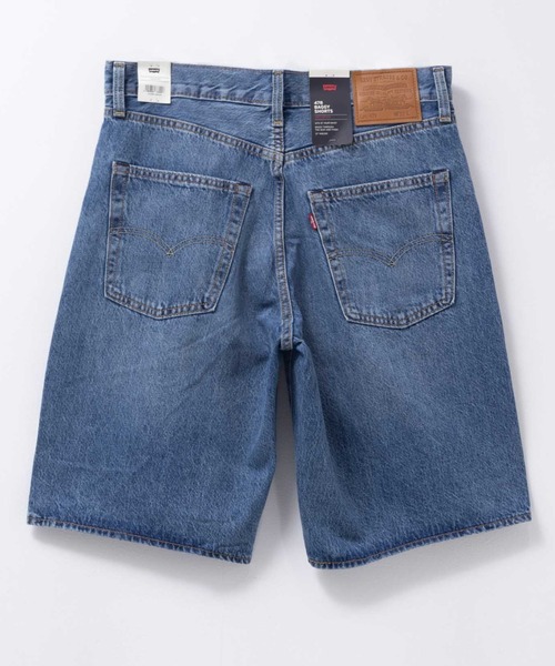 Levi's（リーバイス）の「Levi's(R)  478 BAGGY SHORTS 001JM（デニムパンツ・メンズ・ブラック/ブルー系・28inch/30inch/32inch/34inch/36inch）」の2枚目の写真