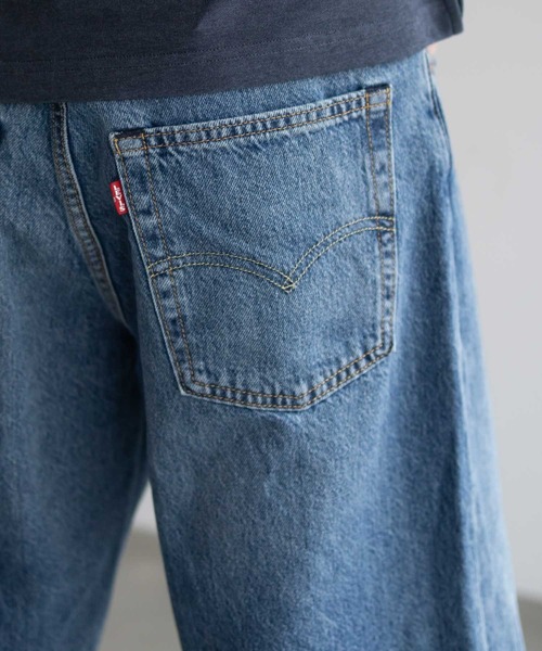 Levi's（リーバイス）の「Levi's(R)  478 BAGGY SHORTS 001JM（デニムパンツ・メンズ・ブラック/ブルー系・28inch/30inch/32inch/34inch/36inch）」の6枚目の写真