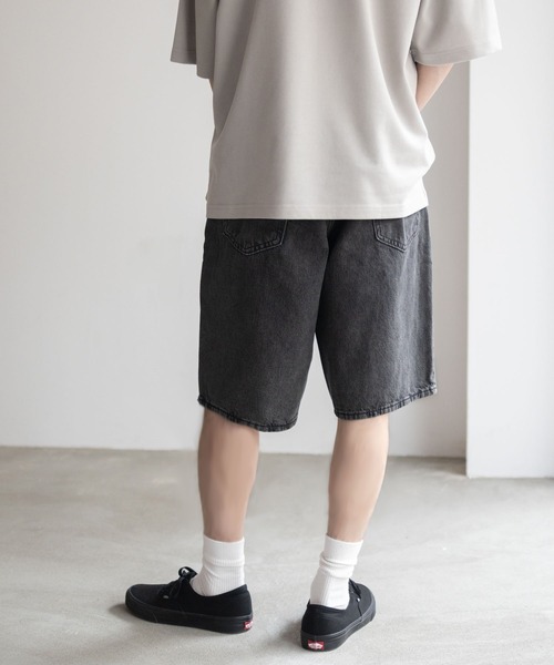 Levi's（リーバイス）の「Levi's(R)  478 BAGGY SHORTS 001JM（デニムパンツ・メンズ・ブラック/ブルー系・28inch/30inch/32inch/34inch/36inch）」の19枚目の写真