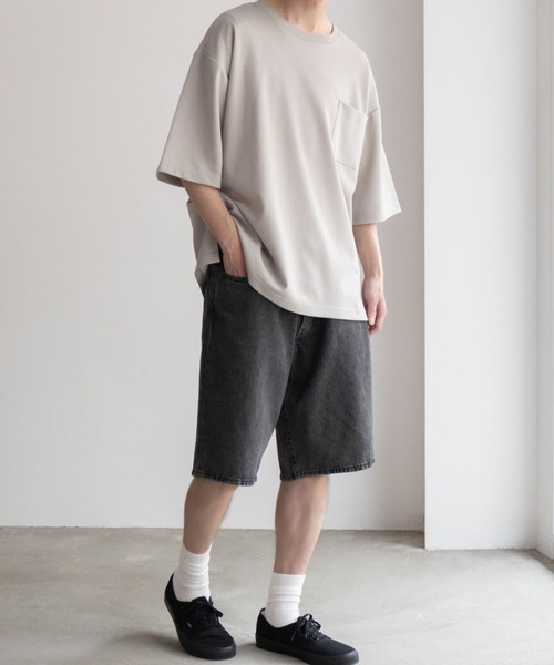 Levi's（リーバイス）の「Levi's(R)  478 BAGGY SHORTS 001JM（デニムパンツ・メンズ・ブラック/ブルー系・28inch/30inch/32inch/34inch/36inch）」の14枚目の写真