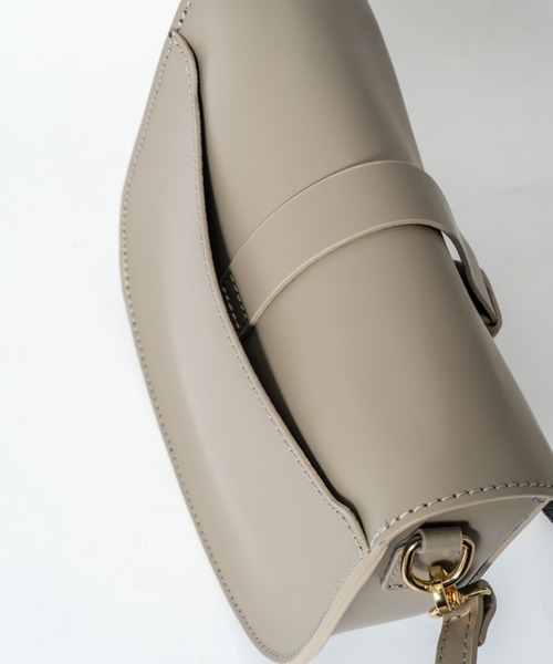 MARCO BIANCHINI（マルコビアンチーニ）の「【MARCO BIANCHINI/マルコビアンキーニ】レザー ショルダーバッグ 本革 イタリア製（ショルダーバッグ・レディース・ブラウン/ブラック/サンドベージュ・FREE）」の11枚目の写真