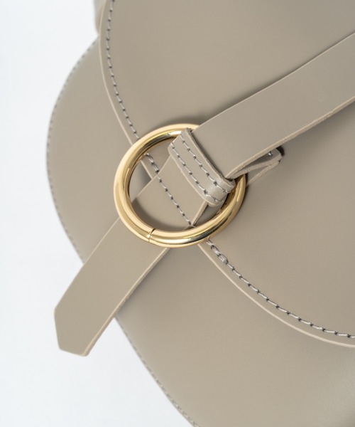 MARCO BIANCHINI（マルコビアンチーニ）の「【MARCO BIANCHINI/マルコビアンキーニ】レザー ショルダーバッグ 本革 イタリア製（ショルダーバッグ・レディース・ブラウン/ブラック/サンドベージュ・FREE）」の9枚目の写真