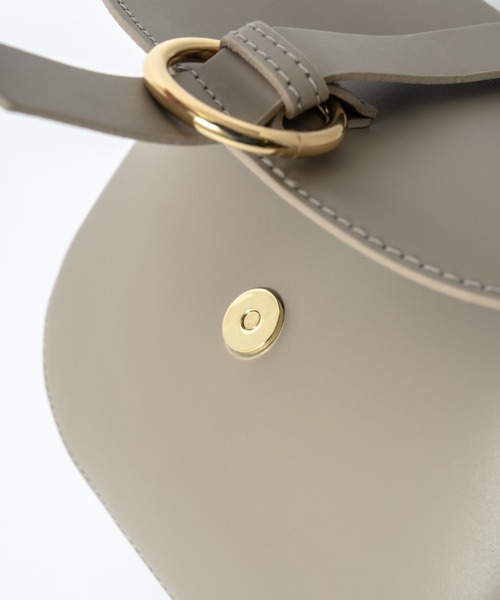 MARCO BIANCHINI（マルコビアンチーニ）の「【MARCO BIANCHINI/マルコビアンキーニ】レザー ショルダーバッグ 本革 イタリア製（ショルダーバッグ・レディース・ブラウン/ブラック/サンドベージュ・FREE）」の10枚目の写真