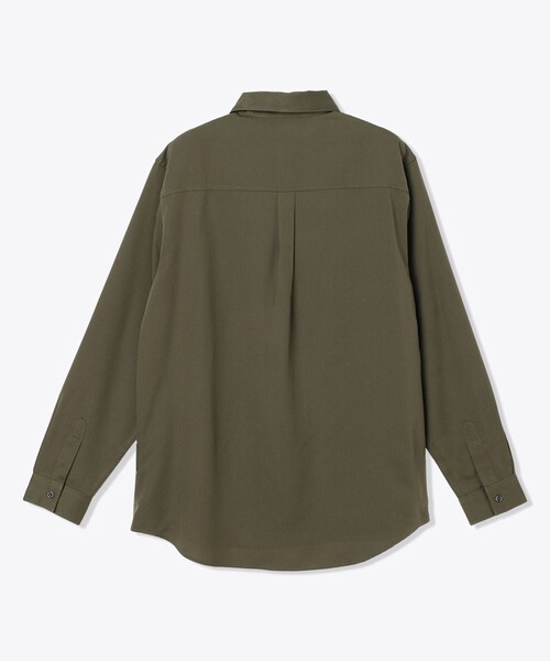 Columbia(コロンビア)の「COLUMBIA BLACK LABEL/メンズ ピエールアベニュー ロングスリーブシャツ 冷感 UVカット ビジネス 休日/コロンビアブラックレーベル(シャツ/ブラウス・メンズ・ブラック/グリーン/ネイビー・M/L/S/XL)」の6枚目の写真