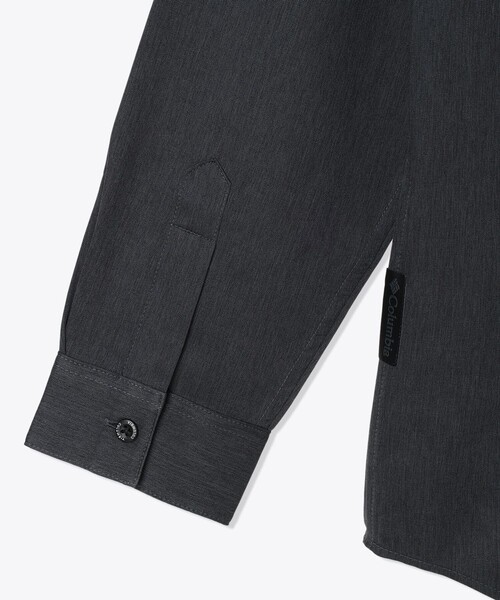 Columbia(コロンビア)の「COLUMBIA BLACK LABEL/メンズ ピエールアベニュー ロングスリーブシャツ 冷感 UVカット ビジネス 休日/コロンビアブラックレーベル(シャツ/ブラウス・メンズ・ブラック/グリーン/ネイビー・M/L/S/XL)」の17枚目の写真