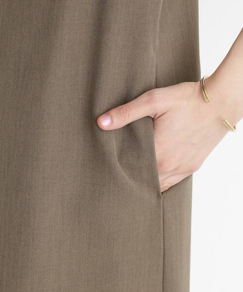 THE SHOP TK （ザ ショップ ティーケー ）の「2WAYジップジャンスカ【洗える】（ワンピース・レディース・ブラウン系その他/ナチュラル・12/13）」の18枚目の写真