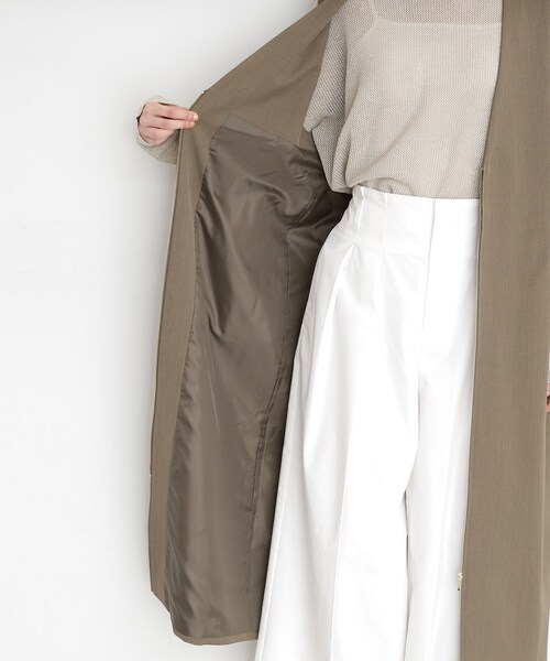 THE SHOP TK （ザ ショップ ティーケー ）の「2WAYジップジャンスカ【洗える】（ワンピース・レディース・ブラウン系その他/ナチュラル・12/13）」の21枚目の写真