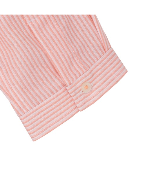 TOKYO SHIRTS(トウキョウシャツ)の「【Pitta Re:)】ふわっとガーゼシャツ 七分袖 綿100% レディースカジュアルシャツ(シャツ/ブラウス・レディース・オレンジ・LL/M/S/L)」の4枚目の写真