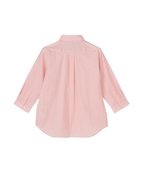 TOKYO SHIRTS(トウキョウシャツ)の「【Pitta Re:)】ふわっとガーゼシャツ 七分袖 綿100% レディースカジュアルシャツ(シャツ/ブラウス・レディース・オレンジ・LL/M/S/L)」の2枚目の写真