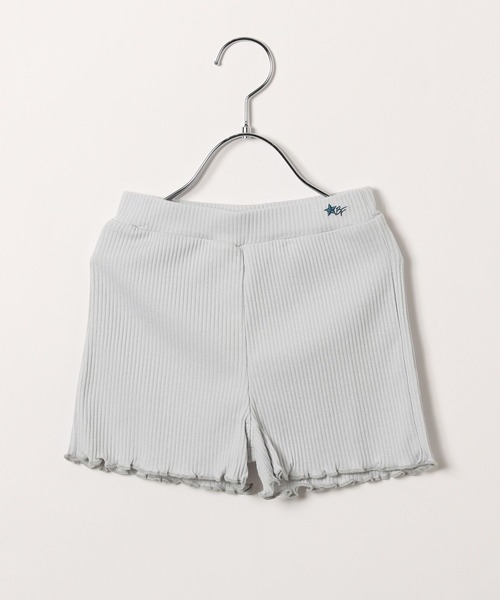 BAYFLOW（ベイフロー）の「[選べる丈シリーズ!]リブショートパンツ(KIDS)（レギンス/スパッツ・キッズ・ブラック/ライトグレー・120cm/130cm/110cm/150cm/140cm）」の3枚目の写真