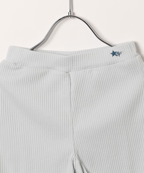 BAYFLOW（ベイフロー）の「[選べる丈シリーズ!]リブショートパンツ(KIDS)（レギンス/スパッツ・キッズ・ブラック/ライトグレー・120cm/130cm/110cm/150cm/140cm）」の5枚目の写真