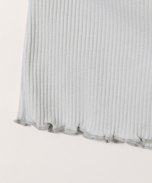 BAYFLOW（ベイフロー）の「[選べる丈シリーズ!]リブショートパンツ(KIDS)（レギンス/スパッツ・キッズ・ブラック/ライトグレー・120cm/130cm/110cm/150cm/140cm）」の6枚目の写真