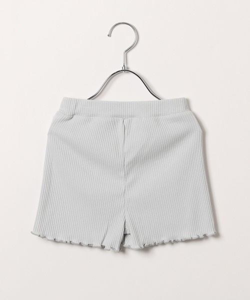 BAYFLOW（ベイフロー）の「[選べる丈シリーズ!]リブショートパンツ(KIDS)（レギンス/スパッツ・キッズ・ブラック/ライトグレー・120cm/130cm/110cm/150cm/140cm）」の7枚目の写真