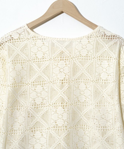 flower（フラワー）の「マリンブルームカーディガン（カーディガン/ボレロ・レディース・アイボリー・FREE）」の7枚目の写真