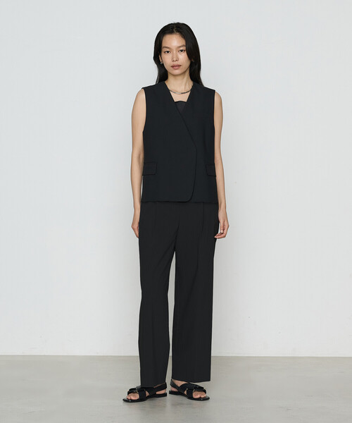 COMME CA(コムサ)の「クリアウーリー パンツ(その他パンツ・レディース・ブラック/トップグレー・7号/9号/11号)」の15枚目の写真