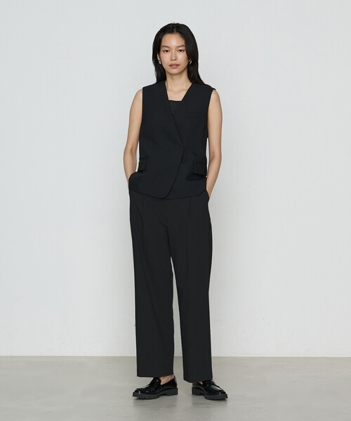 COMME CA(コムサ)の「クリアウーリー パンツ(その他パンツ・レディース・ブラック/トップグレー・7号/9号/11号)」の16枚目の写真