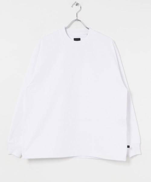 DAIWA PIER39（ダイワピア39）の「DAIWA PIER39　TECH DRAWSTRING L/S TEE（Tシャツ/カットソー・メンズ・チャコールグレー/ブラック/ライトグレー/ホワイト・SMALL/MEDIUM/LARGE/X-LARGE）」の8枚目の写真