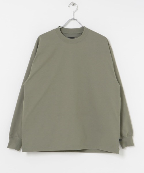 DAIWA PIER39（ダイワピア39）の「DAIWA PIER39　TECH DRAWSTRING L/S TEE（Tシャツ/カットソー・メンズ・チャコールグレー/ブラック/ライトグレー/ホワイト・SMALL/MEDIUM/LARGE/X-LARGE）」の9枚目の写真