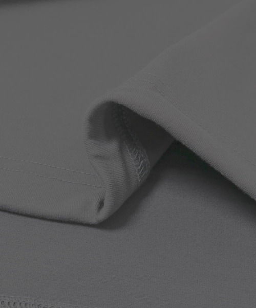 DAIWA PIER39（ダイワピア39）の「DAIWA PIER39　TECH DRAWSTRING L/S TEE（Tシャツ/カットソー・メンズ・チャコールグレー/ブラック/ライトグレー/ホワイト・SMALL/MEDIUM/LARGE/X-LARGE）」の15枚目の写真