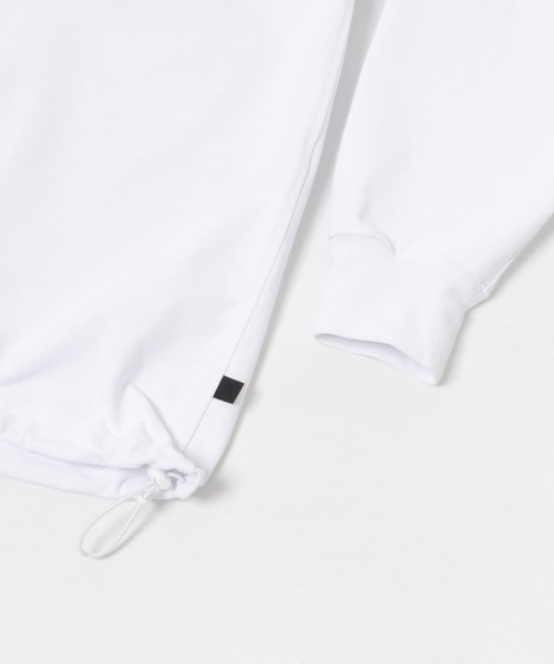 DAIWA PIER39（ダイワピア39）の「DAIWA PIER39　TECH DRAWSTRING L/S TEE（Tシャツ/カットソー・メンズ・チャコールグレー/ブラック/ライトグレー/ホワイト・SMALL/MEDIUM/LARGE/X-LARGE）」の17枚目の写真