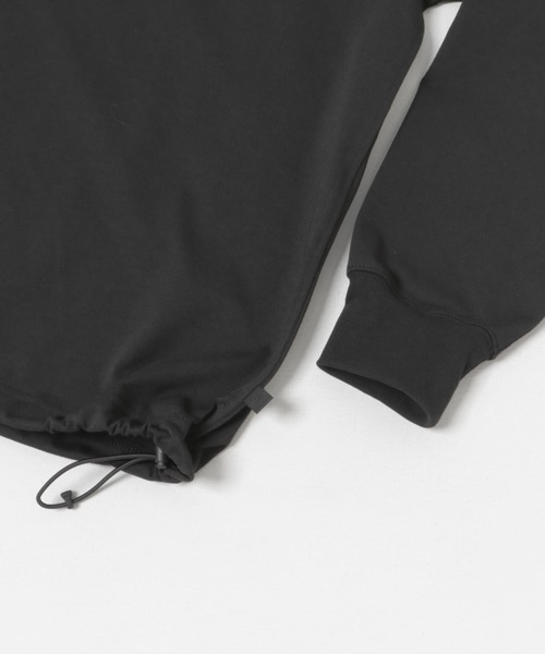 DAIWA PIER39（ダイワピア39）の「DAIWA PIER39　TECH DRAWSTRING L/S TEE（Tシャツ/カットソー・メンズ・チャコールグレー/ブラック/ライトグレー/ホワイト・SMALL/MEDIUM/LARGE/X-LARGE）」の19枚目の写真