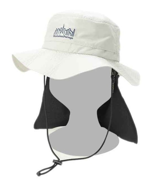 Manhattan Portage(マンハッタンポーテージ)の「Sunshade Hat(ハット・メンズ・ベージュ/ブラック/アイボリー・FREE)」の2枚目の写真