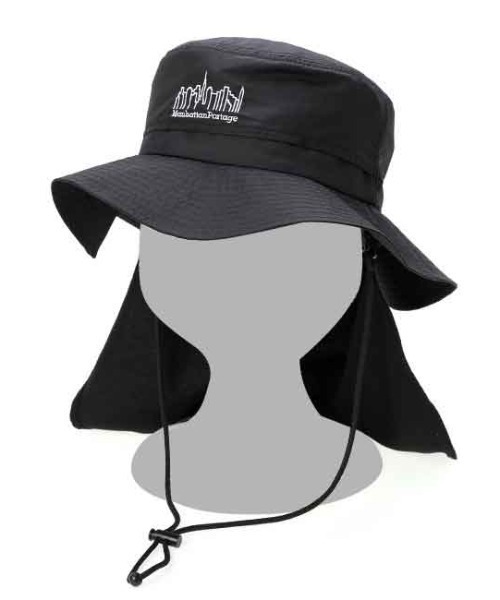 Manhattan Portage(マンハッタンポーテージ)の「Sunshade Hat(ハット・メンズ・ベージュ/ブラック/アイボリー・FREE)」の1枚目の写真