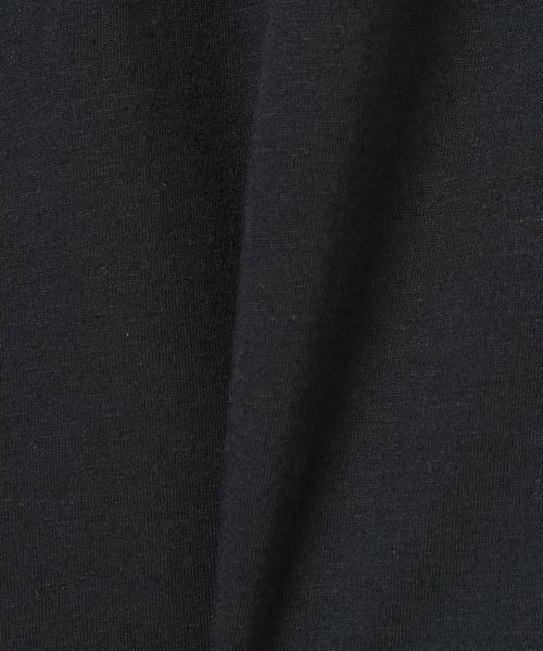 eL（エル）の「【eL】Linen Comfort Tee/328302（Tシャツ/カットソー・レディース・ブルー/オフホワイト/ブラック/ピンク・FREE）」の5枚目の写真