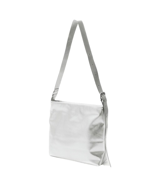 MILKFED.(ミルクフェド)の「SOLID SHOULDER BAG(ショルダーバッグ・レディース・シルバー/ブラック/ブラウン・ONE SIZE)」の4枚目の写真