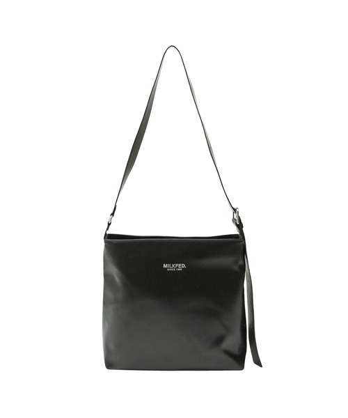 MILKFED.(ミルクフェド)の「SOLID SHOULDER BAG(ショルダーバッグ・レディース・シルバー/ブラック/ブラウン・ONE SIZE)」の6枚目の写真