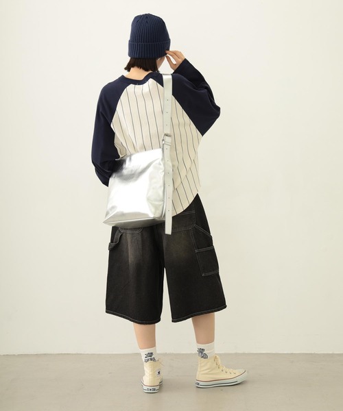 MILKFED.(ミルクフェド)の「SOLID SHOULDER BAG(ショルダーバッグ・レディース・シルバー/ブラック/ブラウン・ONE SIZE)」の18枚目の写真
