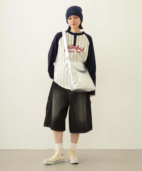 MILKFED.(ミルクフェド)の「SOLID SHOULDER BAG(ショルダーバッグ・レディース・シルバー/ブラック/ブラウン・ONE SIZE)」の19枚目の写真