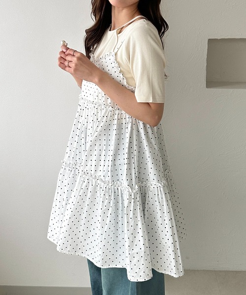 セール】【apres jour clair】アソートフリルキャミチュニック