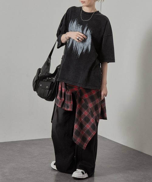 Alfred Alex(アルフレッドアレックス)の「【Alfred Alex】マルチポケットZIPショルダーバッグ(ショルダーバッグ・メンズ・ブロンズ/ブラック・FREE)」の10枚目の写真