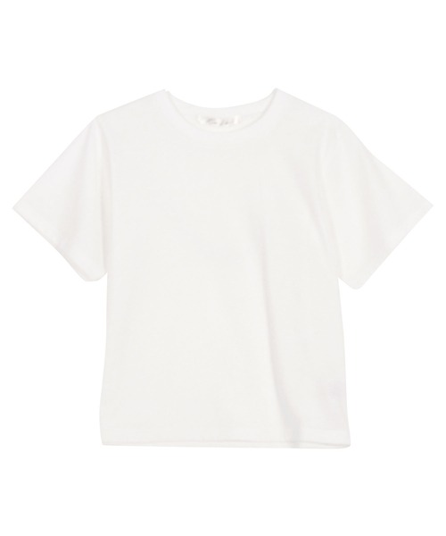 KOBE LETTUCE（コウベレタス）の「[ M L XL 選べるサイズ ] 汗染み防止クルーネックTシャツ（Tシャツ/カットソー・レディース・ブラック/オフホワイト/グレー/アッシュグレー/ミント・L/M/XL）」の13枚目の写真