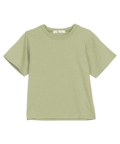 KOBE LETTUCE（コウベレタス）の「[ M L XL 選べるサイズ ] 汗染み防止クルーネックTシャツ（Tシャツ/カットソー・レディース・ブラック/オフホワイト/グレー/アッシュグレー/ミント・L/M/XL）」の17枚目の写真