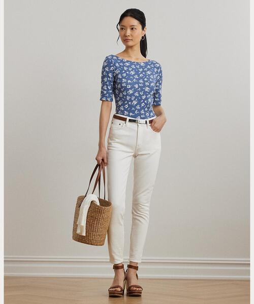 [RALPH LAUREN] シグネチャー フローラル コットンTシャツ s7-AI323964191001_alternate1
