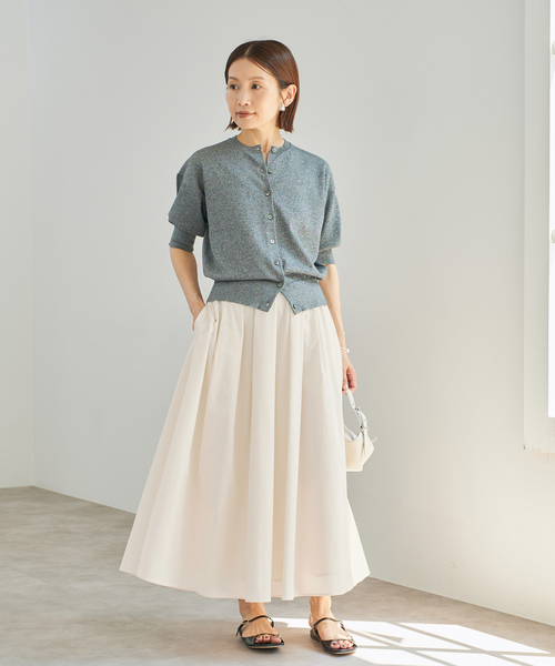 一部カラー店舗限定》タイプライターフレアスカート（スカート